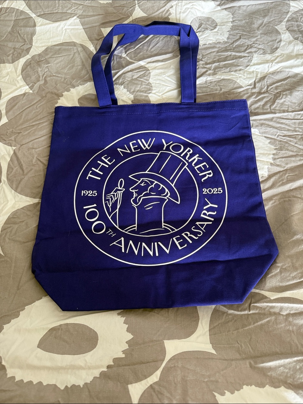 The New Yorker 100th Anniversary Purple Tote Bag- NWOT